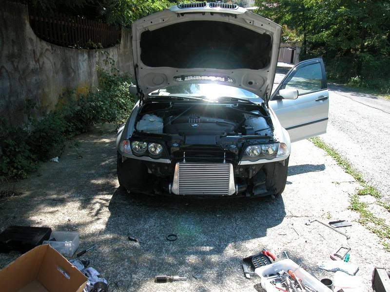 BMW Sport Zobacz temat [E46] 320d większy intercooler